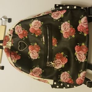 Floral backpack